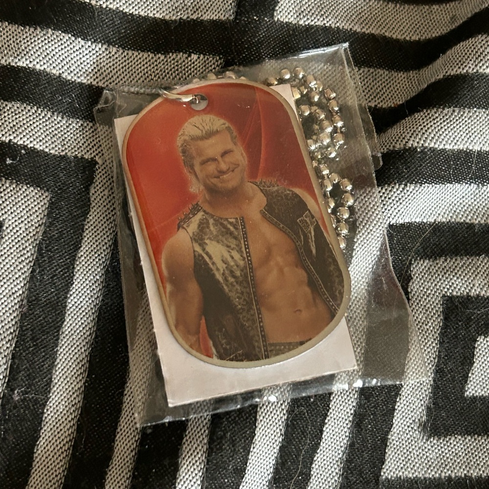 Wwe Dolph Ziggler Dog Tags Necklace